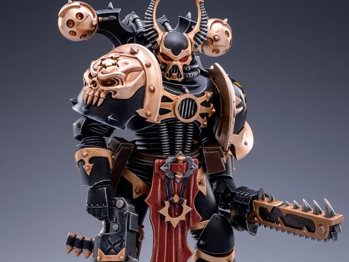 Warhammer 40K Black Legion Brother Talas 1/18 Scale Figure Gallery Image 1
