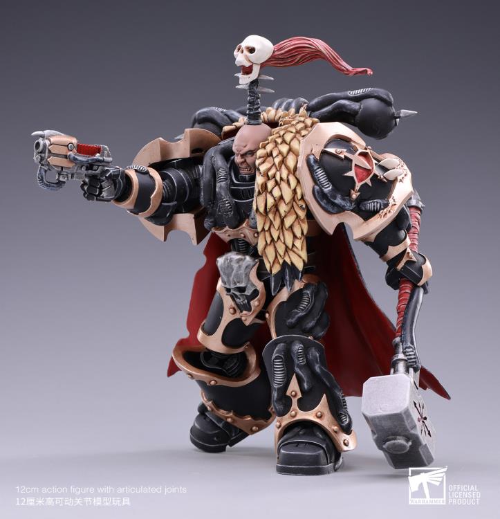 Warhammer 40K Black Legion Chaos Lord Khalos the Ravager 1/18 Scale Figure Gallery Image 6