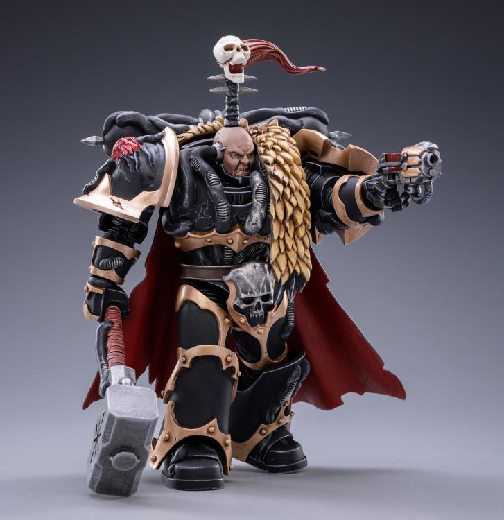 Warhammer 40K Black Legion Chaos Lord Khalos the Ravager 1/18 Scale Figure Gallery Image 7