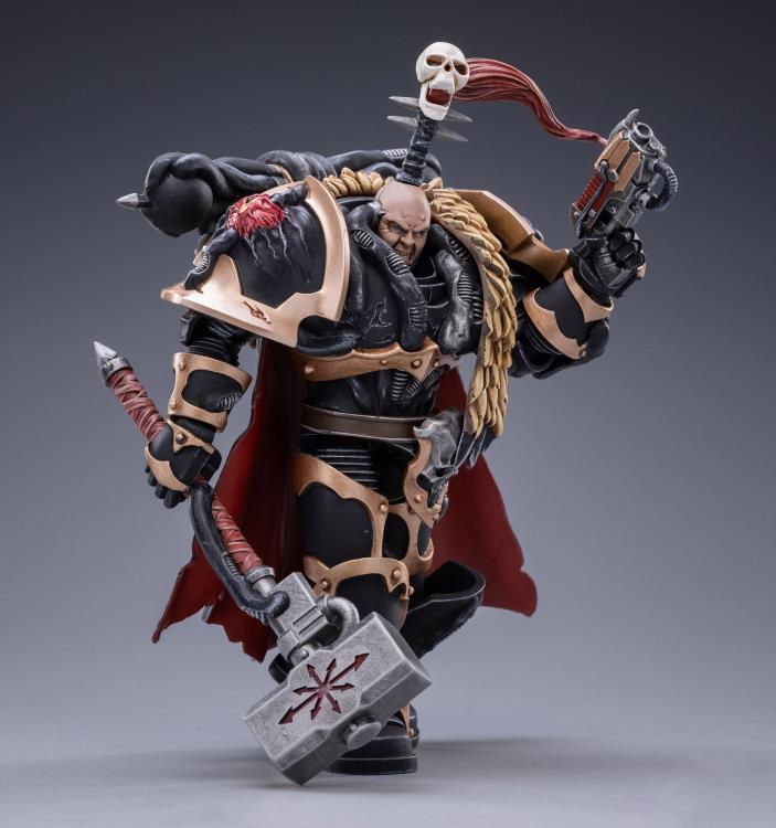 Warhammer 40K Black Legion Chaos Lord Khalos the Ravager 1/18 Scale Figure Gallery Image 5