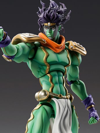 MERCHANDISING LICENCE Noname JoJo Part 3-Star Platinum-Figurine Super Action Legend 22cm, Black, One Size