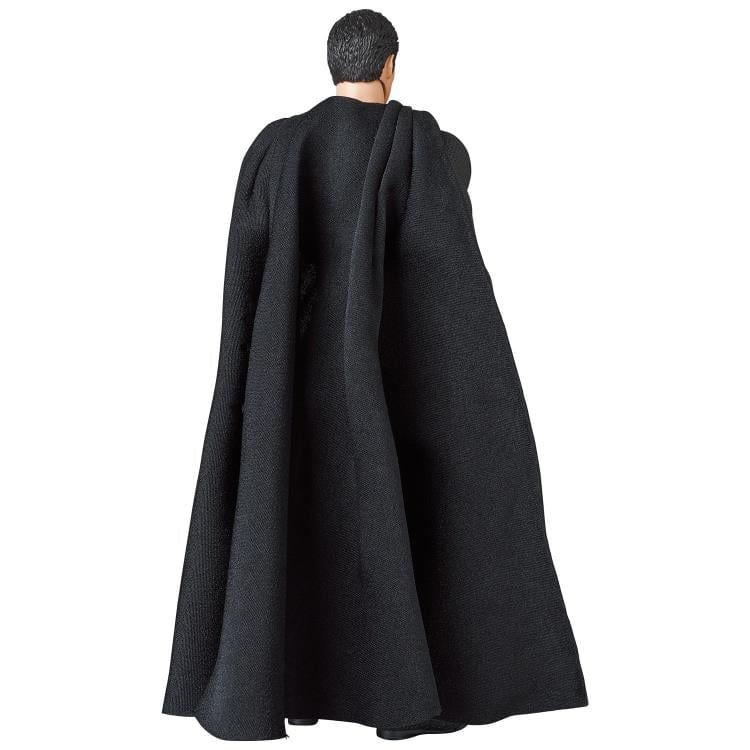 Zack Snyder's Justice League MAFEX No.174 Superman (Black Suit) Action Figure Gallery Image 6
