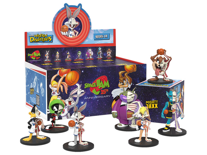 Space Jam Freeny's Hidden Dissectibles Series 1 Box of 6 Random Figures Gallery Image 1