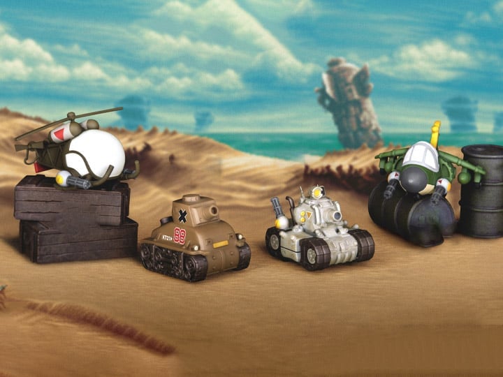 Metal Slug 3 Set of 4 Pull Back Cars Gallery Image 1