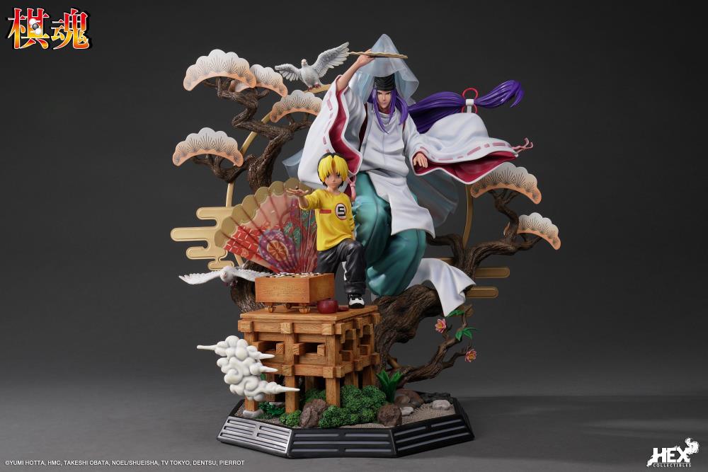 Hikaru no Go Shindou Hikaru & Fujiwara no Sai: The Divine Move 1/6 Scale Statue Gallery Image 4