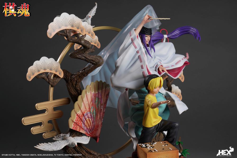 Hikaru no Go Shindou Hikaru & Fujiwara no Sai: The Divine Move 1/6 Scale Statue Gallery Image 12