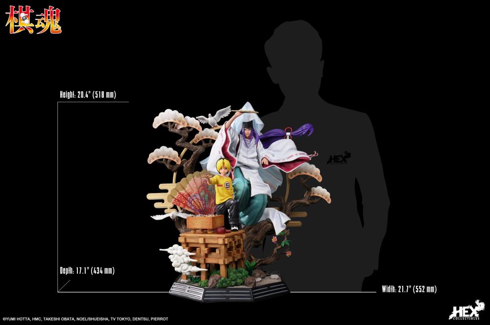 Hikaru no Go Shindou Hikaru & Fujiwara no Sai: The Divine Move 1/6 Scale Statue Gallery Image 31