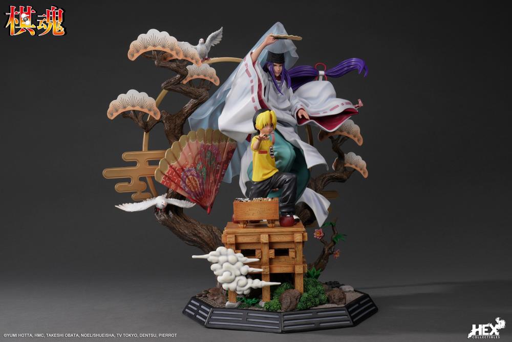 Hikaru no Go Shindou Hikaru & Fujiwara no Sai: The Divine Move 1/6 Scale Statue Gallery Image 9