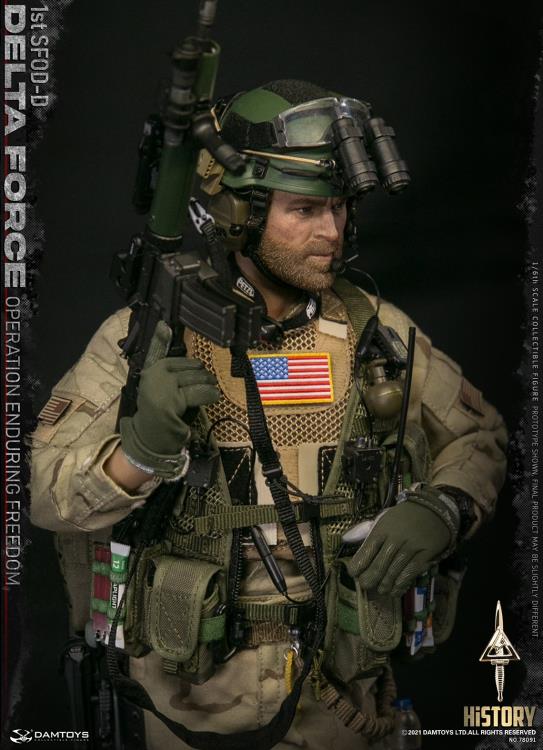 Delta Force 1st SFOD-D Operation Enduring Freedom 1/6 Scale Figure