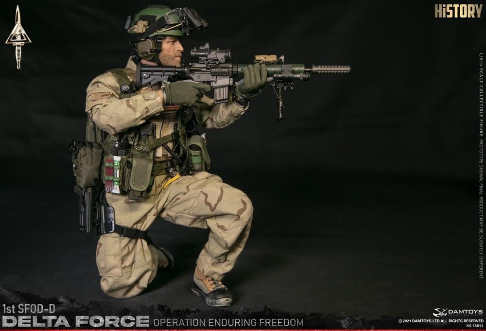 Delta Force 1st SFOD-D Operation Enduring Freedom 1/6 Scale Figure