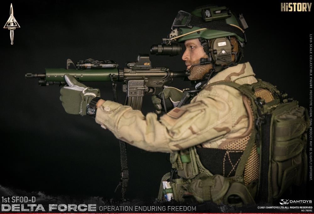 Delta Force 1st SFOD-D Operation Enduring Freedom 1/6 Scale Figure