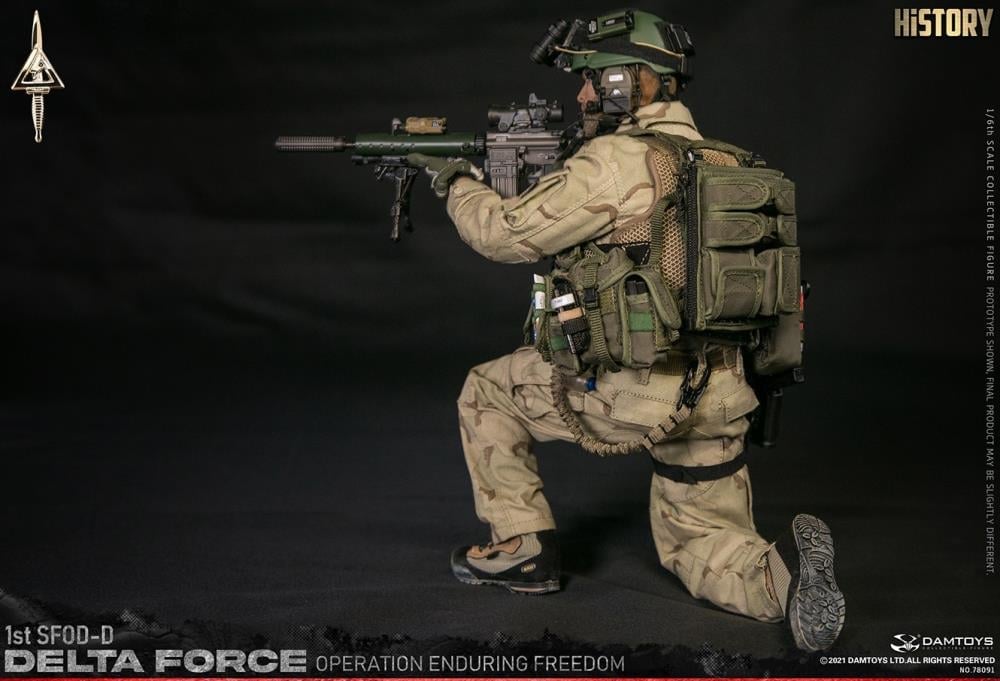 Delta Force 1st SFOD-D Operation Enduring Freedom 1/6 Scale Figure