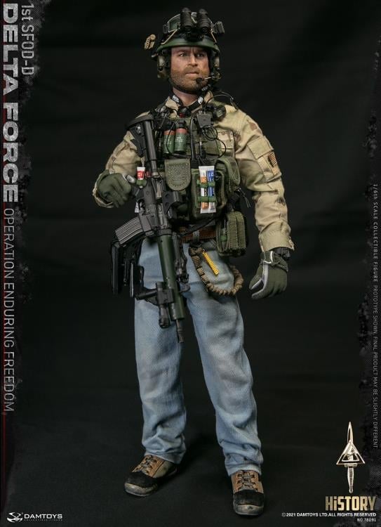 1st SFOD-D フィギュア delta Delta Force 1st SFOD-D Operation Enduring Freedom 1/6 Scale Figure