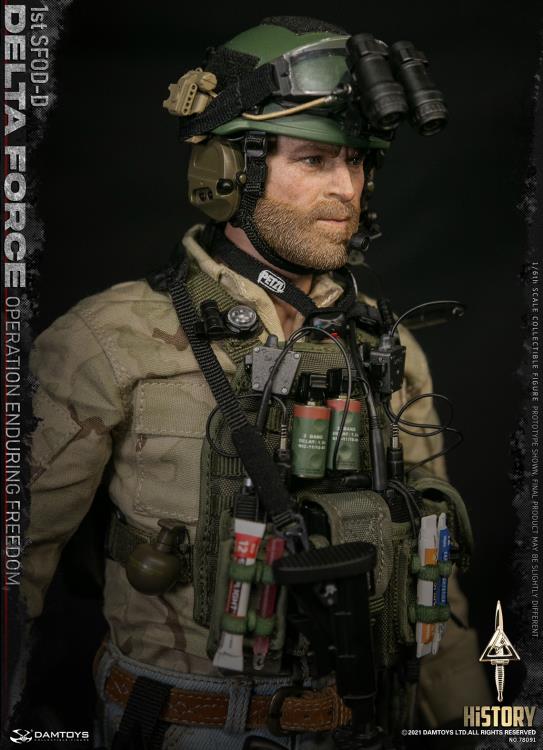 Delta Force 1st SFOD-D Operation Enduring Freedom 1/6 Scale Figure