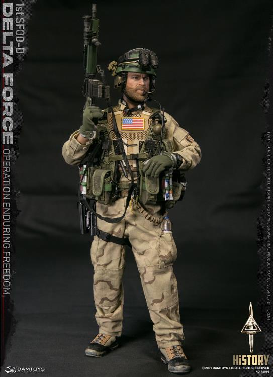 Delta Force 1st SFOD-D Operation Enduring Freedom 1/6 Scale Figure