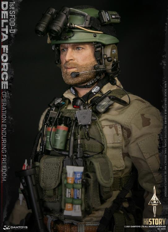 Delta Force 1st SFOD-D Operation Enduring Freedom 1/6 Scale Figure
