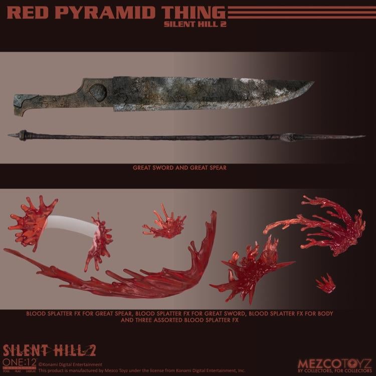 Silent Hill 2 One:12 Collective Red Pyramid Thing Gallery Image 16