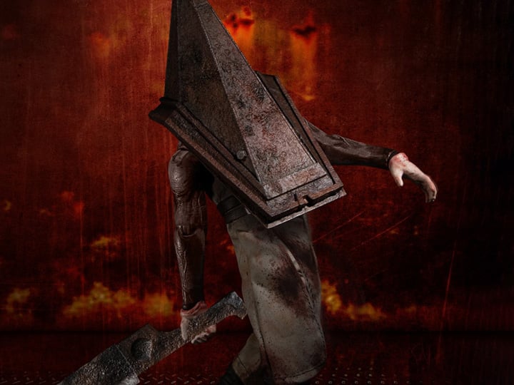 Silent Hill 2 One:12 Collective Red Pyramid Thing Gallery Image 1