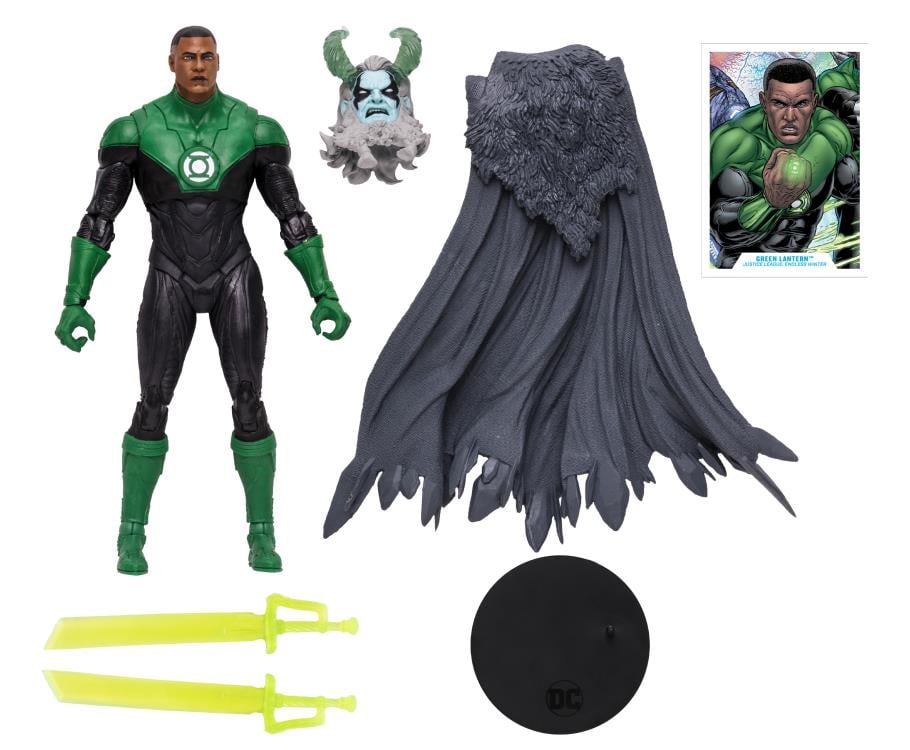 Endless Winter DC Multiverse Green Lantern Action Figure (Collect to Build: Frost King) Gallery Image 9
