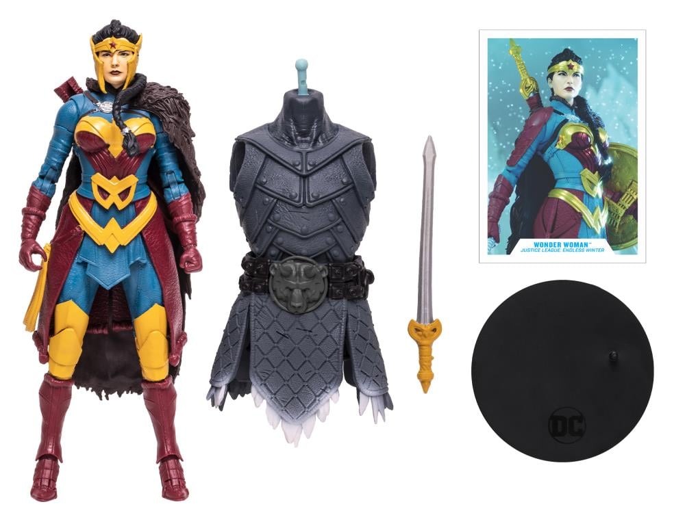 Endless Winter DC Multiverse Wonder Woman Action Figure (Collect to Build: Frost King) Gallery Image 9