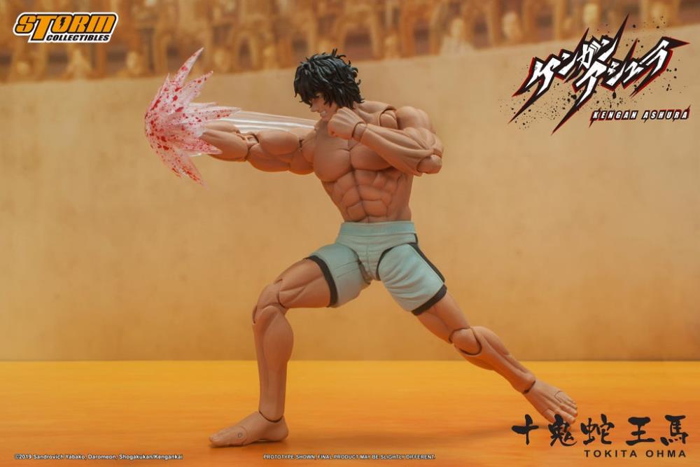 Kengan Ashura Tokita Ohma 1/12 Scale Action Figure Gallery Image 12