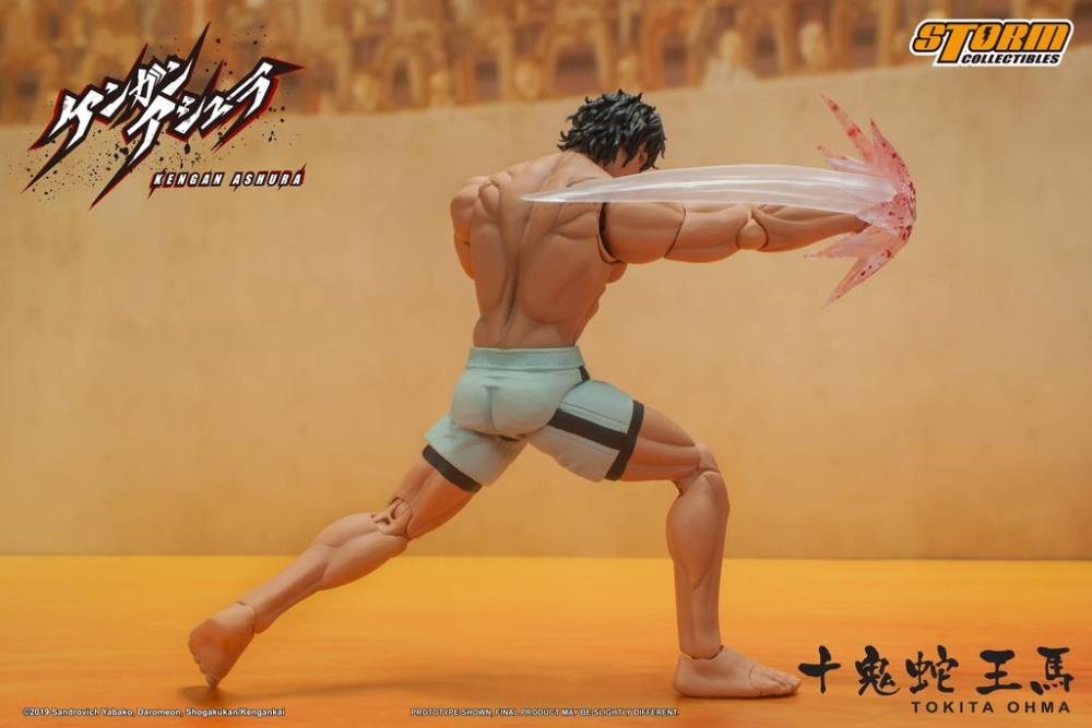 Kengan Ashura Tokita Ohma 1/12 Scale Action Figure Gallery Image 11