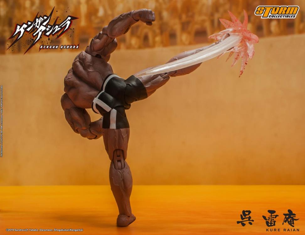 Kengan Ashura Kure Raian 1/12 Scale Action Figure Gallery Image 9