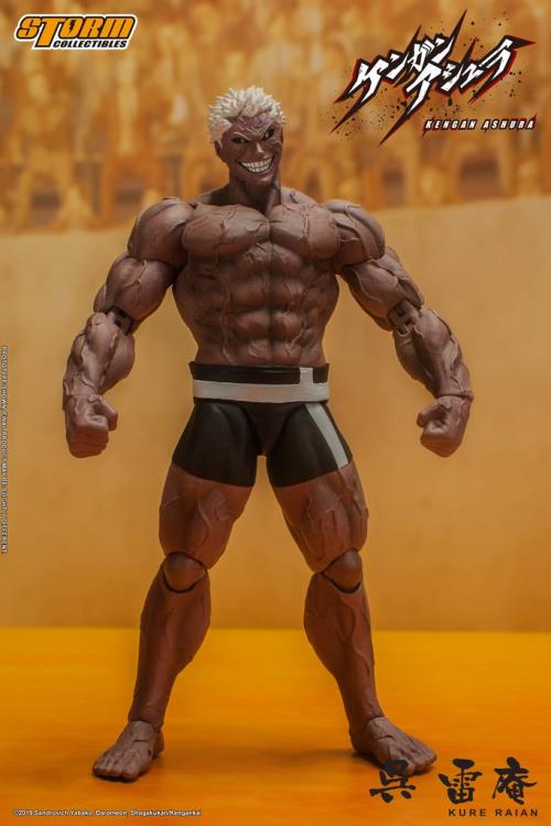 Kengan Ashura Kure Raian 1/12 Scale Action Figure Gallery Image 4