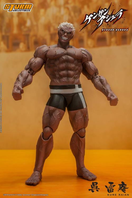 Kengan Ashura Kure Raian 1/12 Scale Action Figure Gallery Image 6
