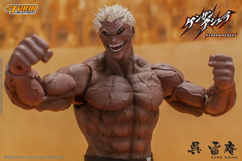 Kengan Ashura Kure Raian 1/12 Scale Action Figure Gallery Image 14