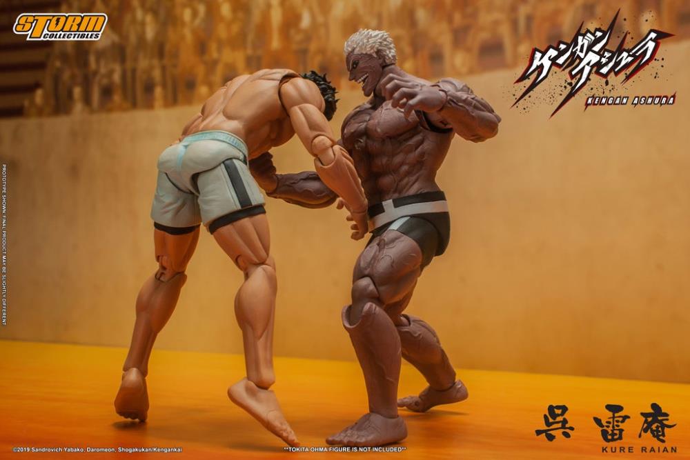 Kengan Ashura Kure Raian 1/12 Scale Action Figure Gallery Image 17