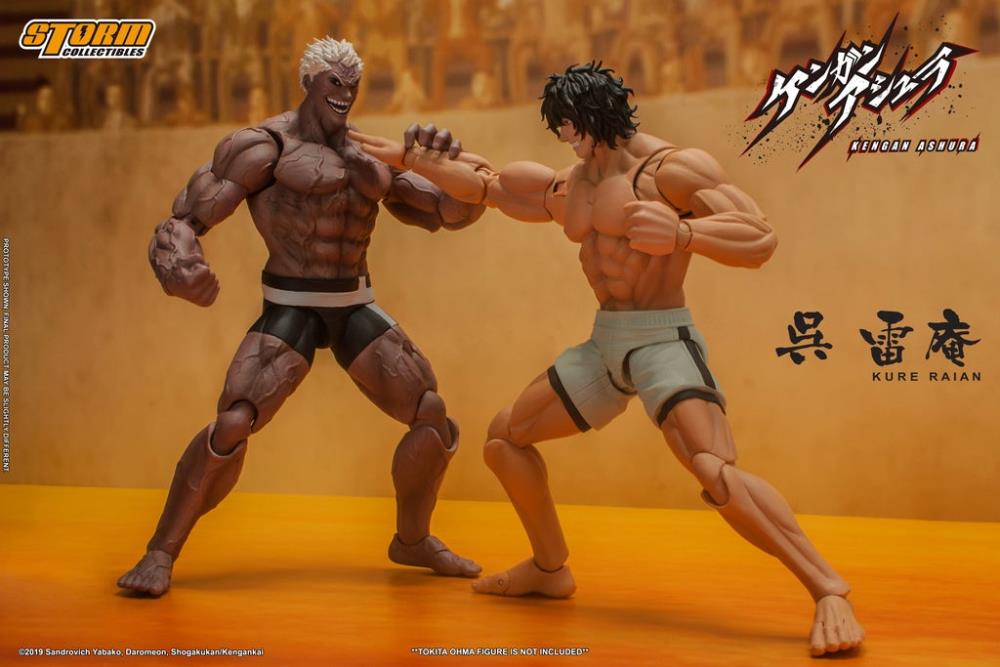 Kengan Ashura Kure Raian 1/12 Scale Action Figure Gallery Image 16