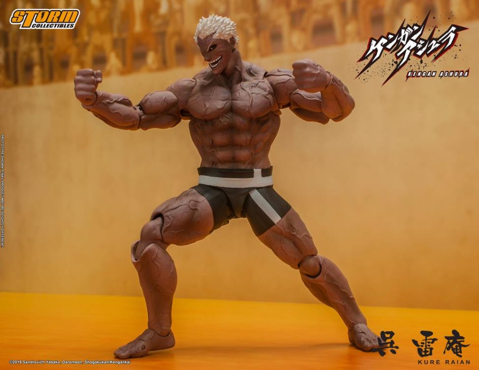 Kengan Ashura Kure Raian 1/12 Scale Action Figure Gallery Image 10