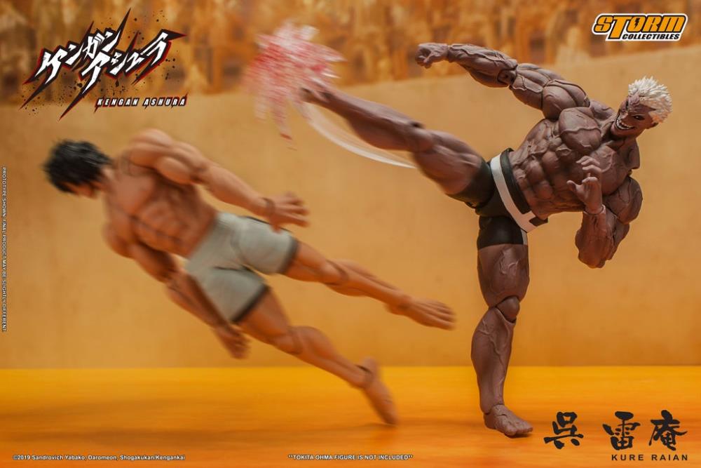Kengan Ashura Kure Raian 1/12 Scale Action Figure Gallery Image 18