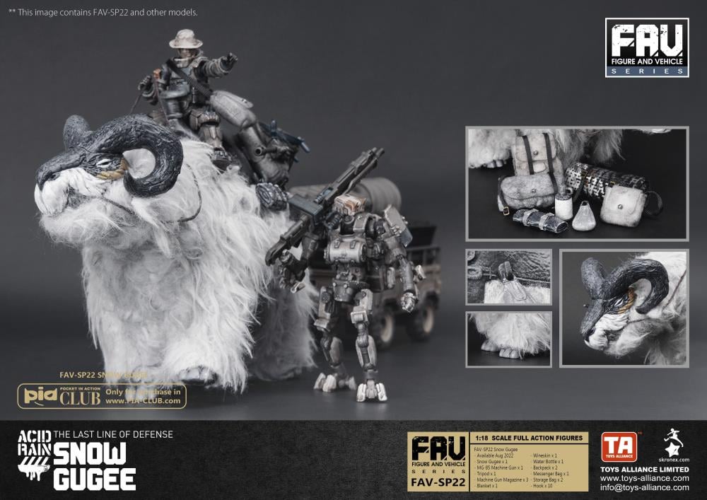 Acid Rain FAV-SP22 Snow Gugee Action Figure