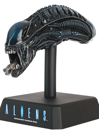 Alien and Predator Museum Collection #1 Xenomorph Warrior Head Gallery Image 2