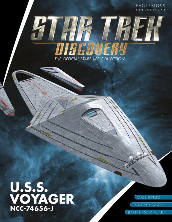 Star Trek: Discovery Starships Collection #13 U.S.S. Voyager NCC-74656-J Gallery Image 4