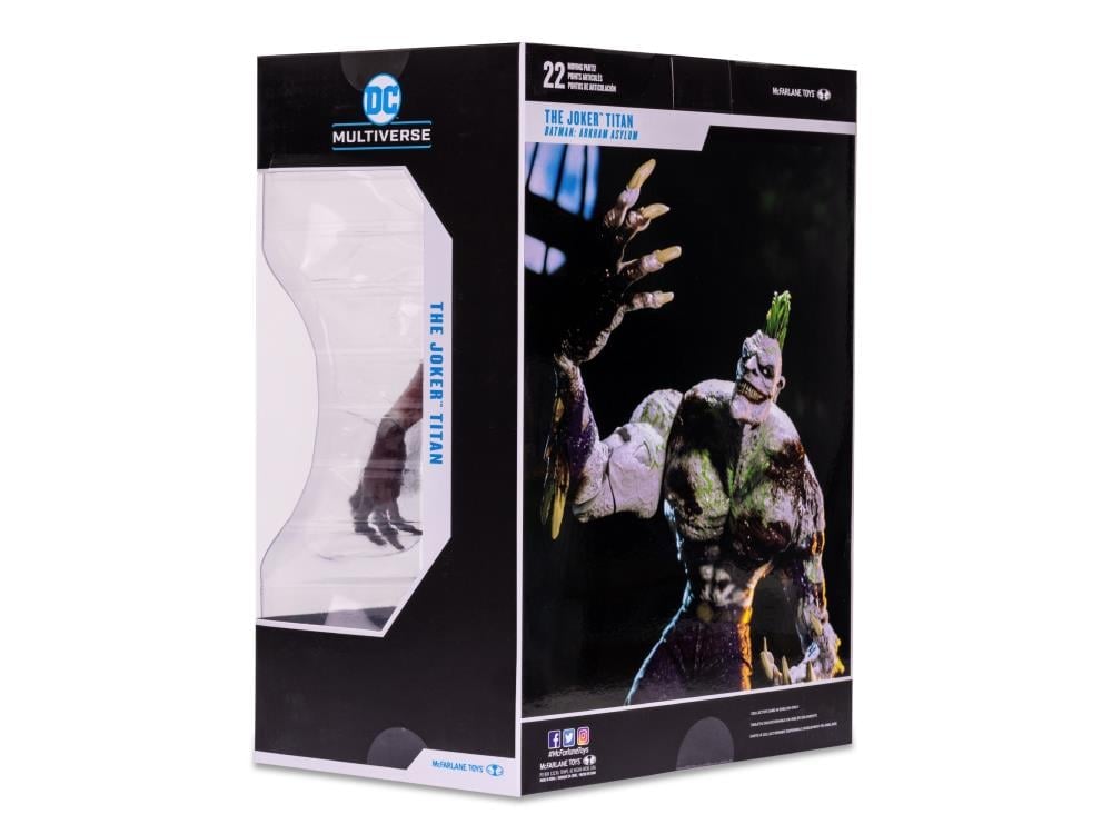 Batman: Arkham Asylum DC Multiverse The Joker Titan Mega Action Figure Gallery Image 12