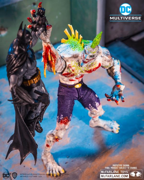 Batman: Arkham Asylum DC Multiverse The Joker Titan Mega Action Figure Gallery Image 9