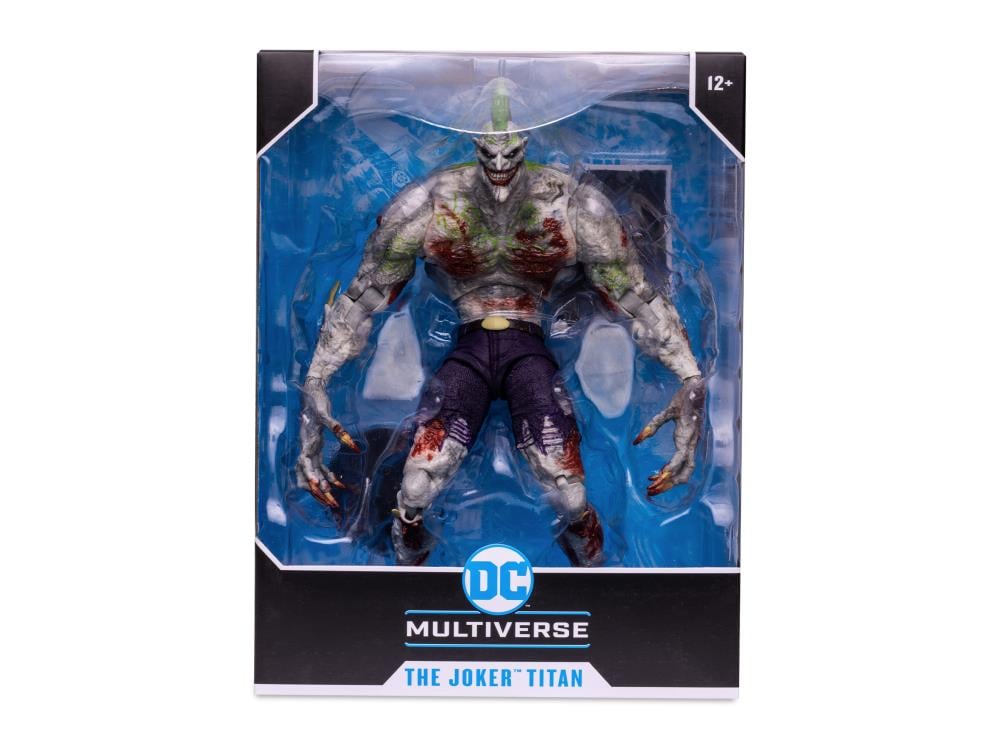Batman: Arkham Asylum DC Multiverse The Joker Titan Mega Action Figure Gallery Image 10