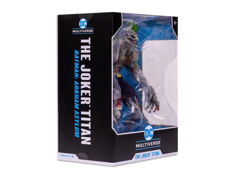 Batman: Arkham Asylum DC Multiverse The Joker Titan Mega Action Figure Gallery Image 11