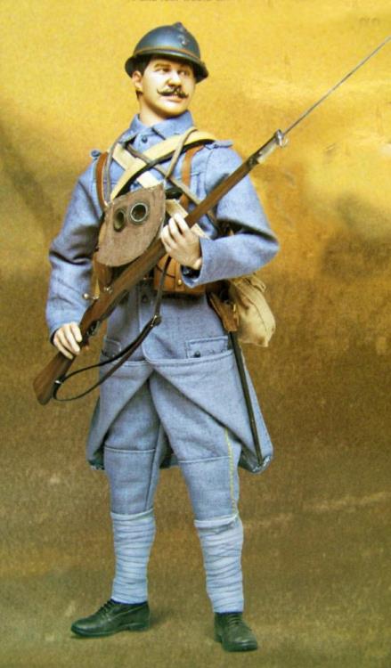 Bayonets & Barbed Wire French Rifleman 1/6 Scale Figure
