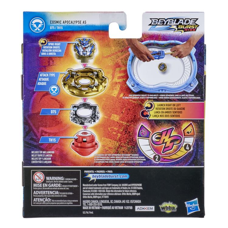 Beyblade Burst Rise Hypersphere Apocalypse Blade Set Gallery Image 4