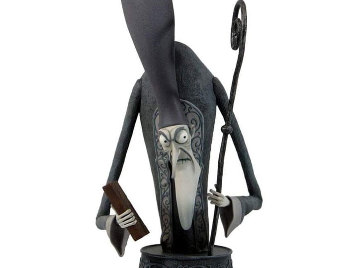 Corpse Bride Pastor Galswells Limited Edition Collectible Bust Gallery Image 1
