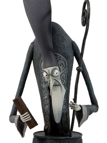 Corpse Bride Pastor Galswells Limited Edition Collectible Bust Gallery Image 2