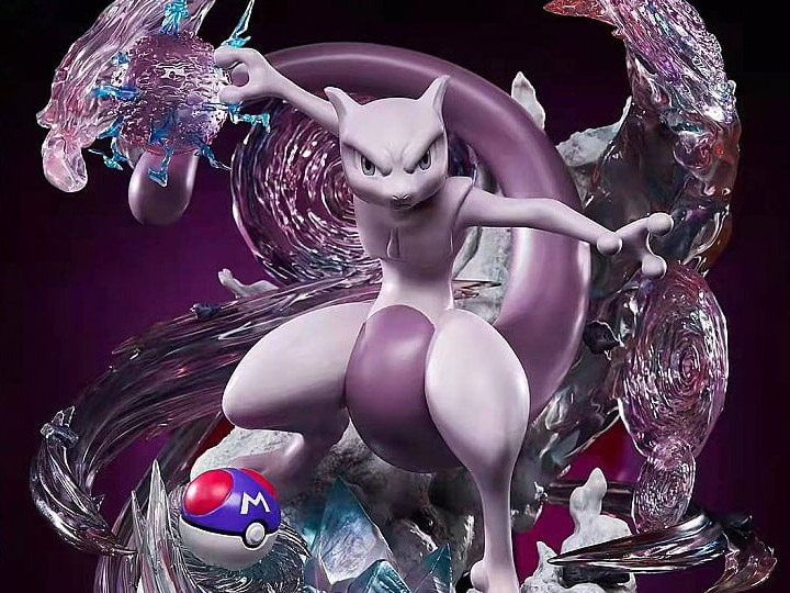 Pokemon Mewtwo Statue Gallery Image 1