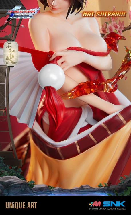 The King of Fighters 2002 Unlimited Match Mai Shiranui 1/4 Scale Limited Edition Statue Gallery Image 7