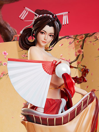 The King of Fighters 2002 Unlimited Match Mai Shiranui 1/4 Scale Limited Edition Statue Gallery Image 2