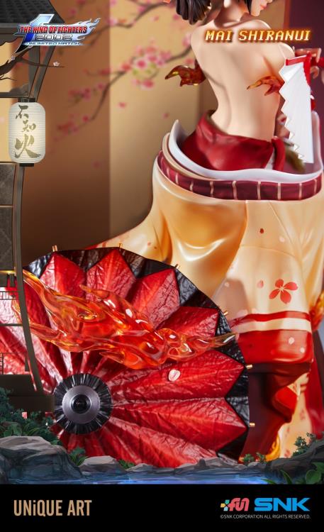 The King of Fighters 2002 Unlimited Match Mai Shiranui 1/4 Scale Limited Edition Statue Gallery Image 8