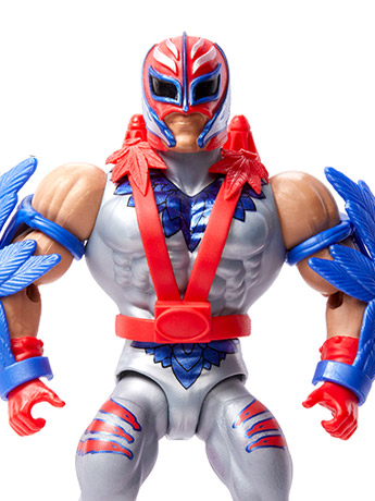 WWE x Masters of the Universe Rey Mysterio Figure Gallery Image 2
